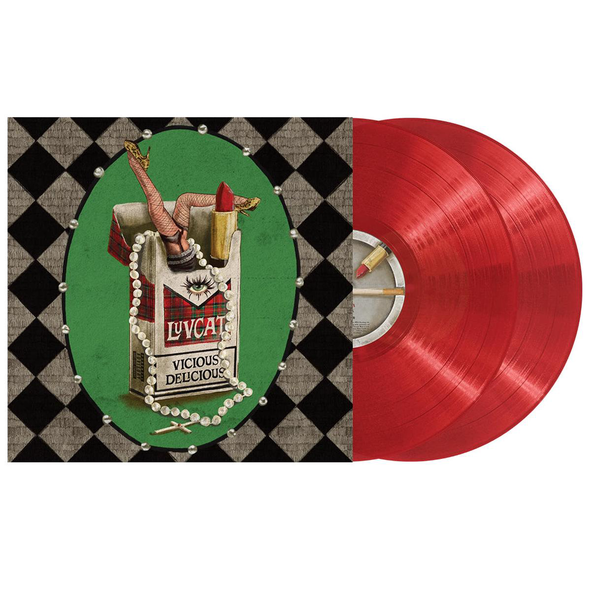 LUVCAT 8211 Vicious Delicious 8211 2LP 8211 Red Vinyl OCT 31