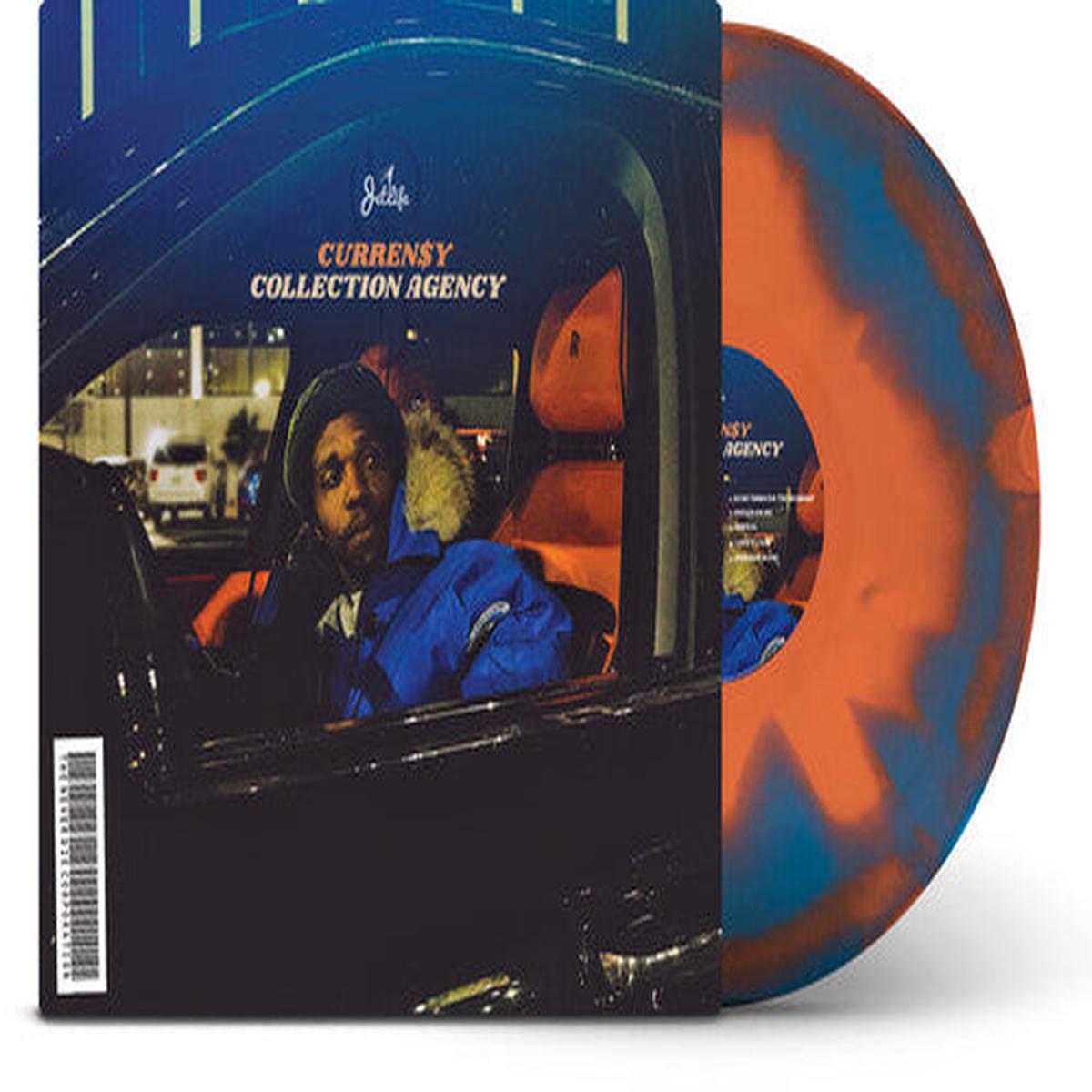 Curren$y – (PRESALE 5/29/26) Collection Agency (BLUE ORANGE VINYL) | Mint (M) Mint (M) – – HIP HOP *NEW/COLOR*