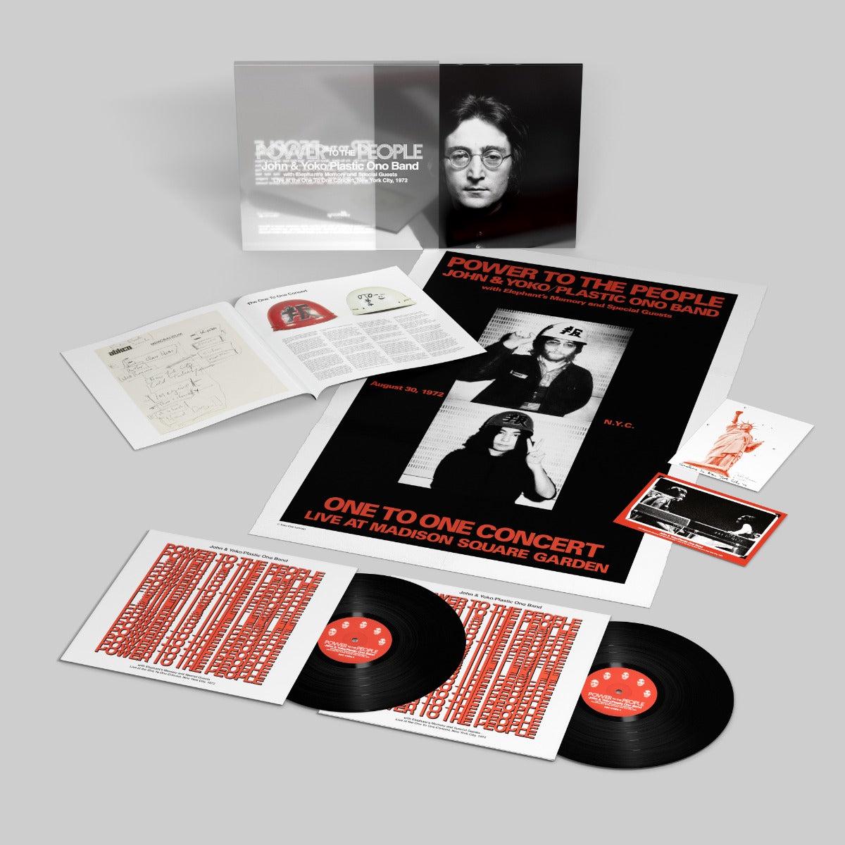 John Lennon/Yoko Ono/Plastic Ono Band Power To The People: Live at the One To One Concert [180g 2 LP] – Default Title
