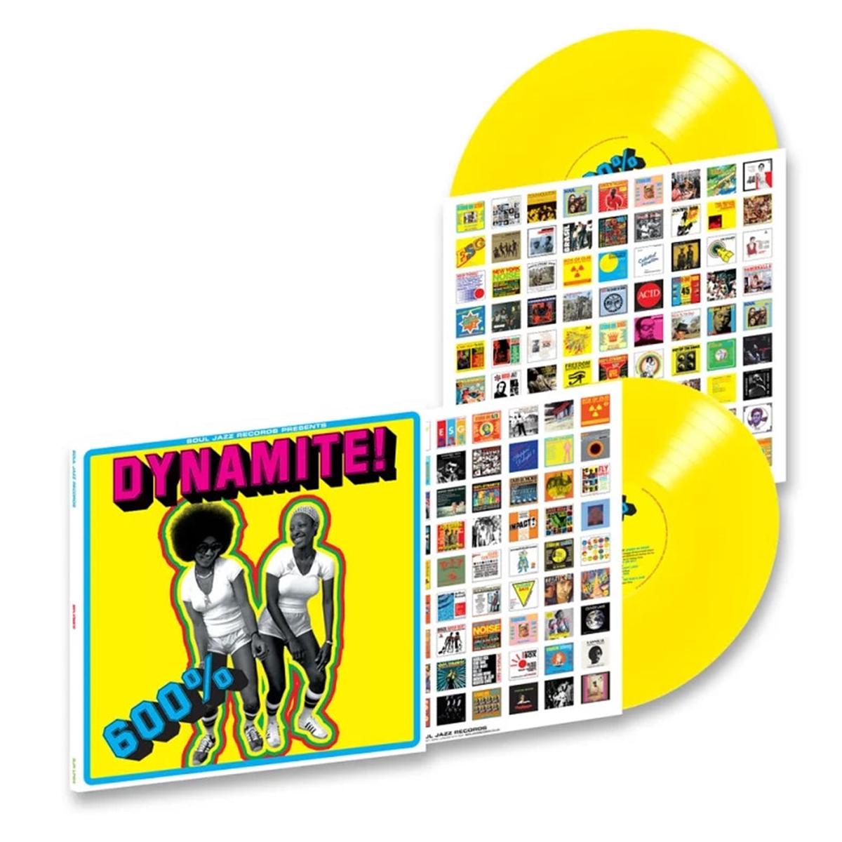 VARIOUS / SOUL JAZZ PRESENTS – 600% Dynamite – 2026 Edition – 2LP – Transparent Yellow Coloured Vinyl [FEB 20]