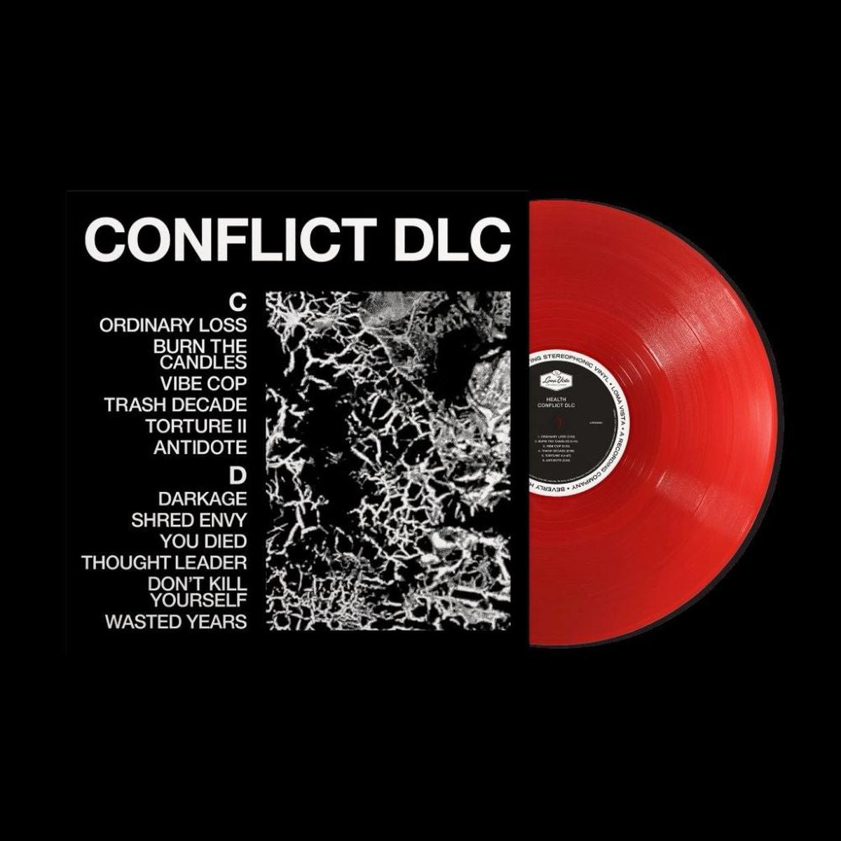 HEALTH CONFLICT DLC Vinyl LP Indies Translucent Ruby Colour 2025