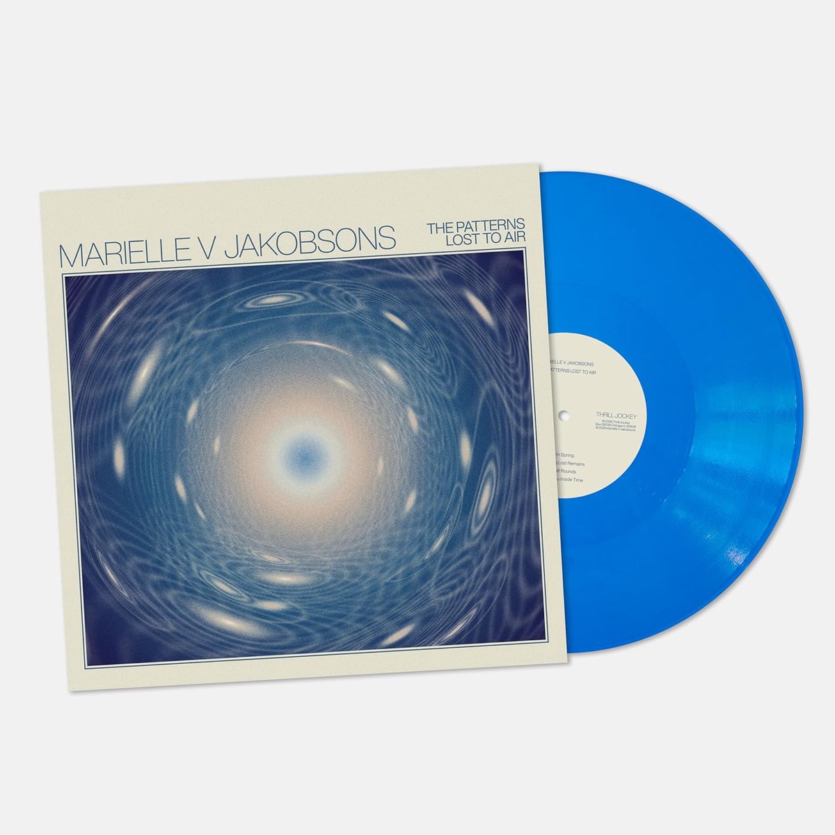 Marielle V Jackobsons The Patterns Lost To Air Vinyl LP Turqoise Colour 2026