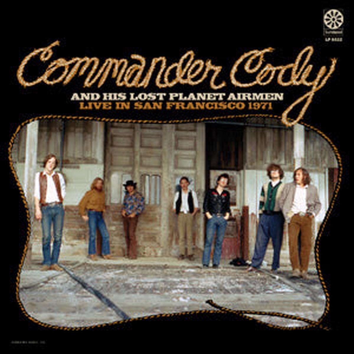 Commander Cody & His Lost Planet Airmen – Live In San Francisco 1971 (GOLD VINYL) ((Vinyl)) – Default Title