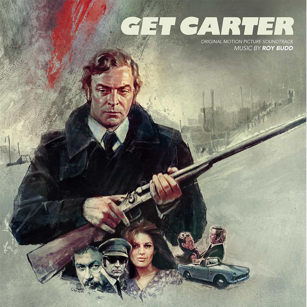 ROY BUDD 8211 Get Carter (Original Soundtrack) Expanded Edition with New Artwork 8211 2LP 8211 180g Black Vinyl