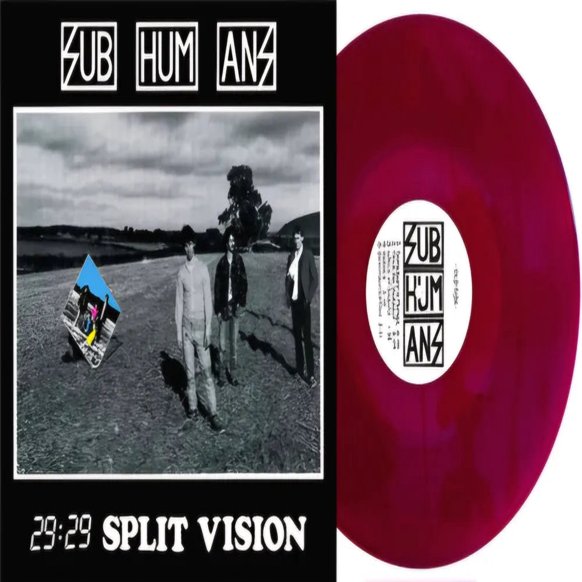 Subhumans – 29:29 Split Vision [RSD Essential Indie Colorway Deep Purple LP]