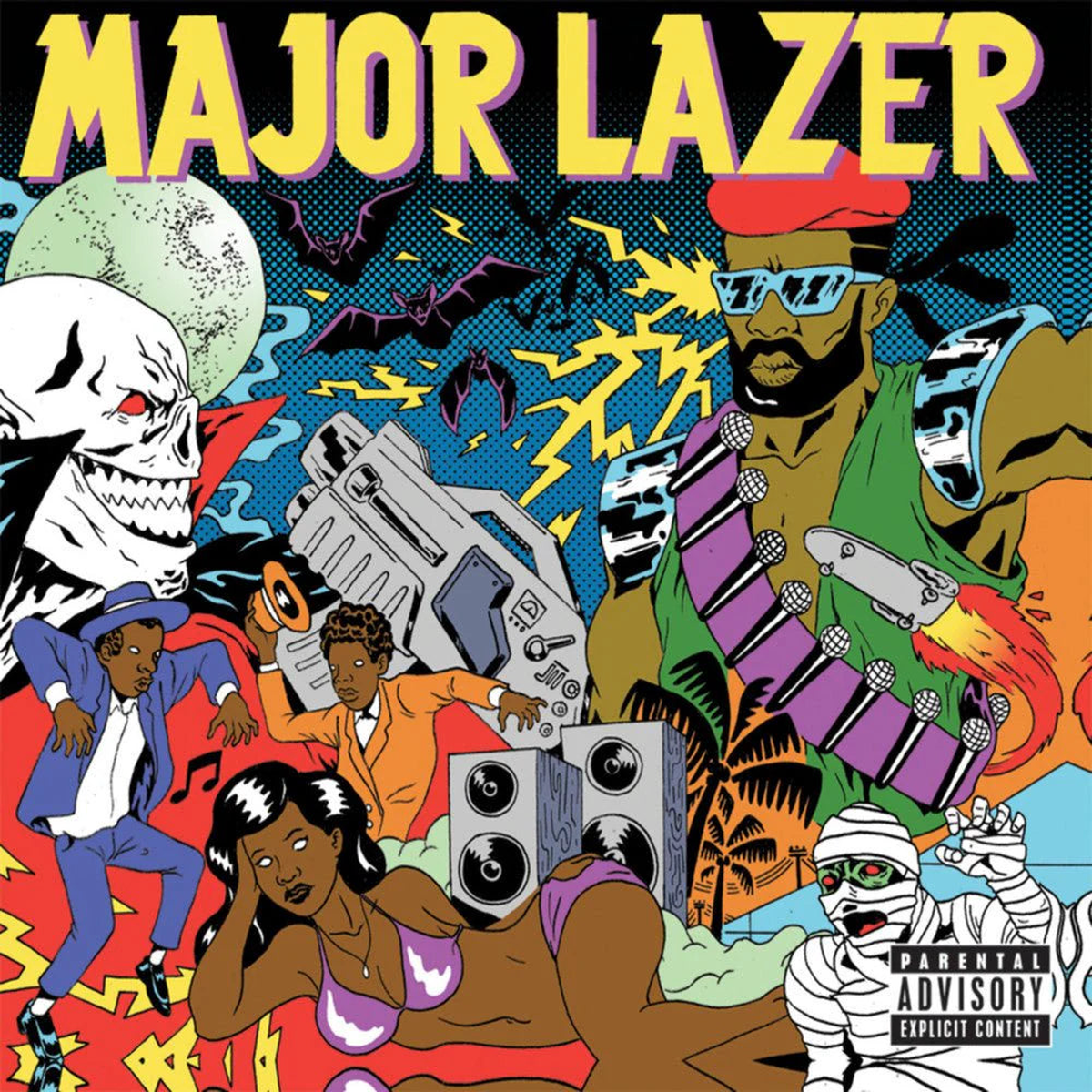 Major Lazer - Guns Don't Kill People... Lazers Do (New Vinyl)