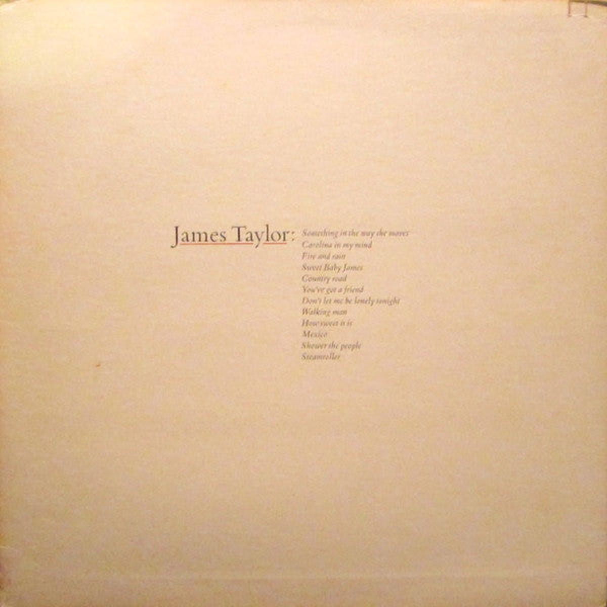 James Taylor - James Taylor's Greatest Hits