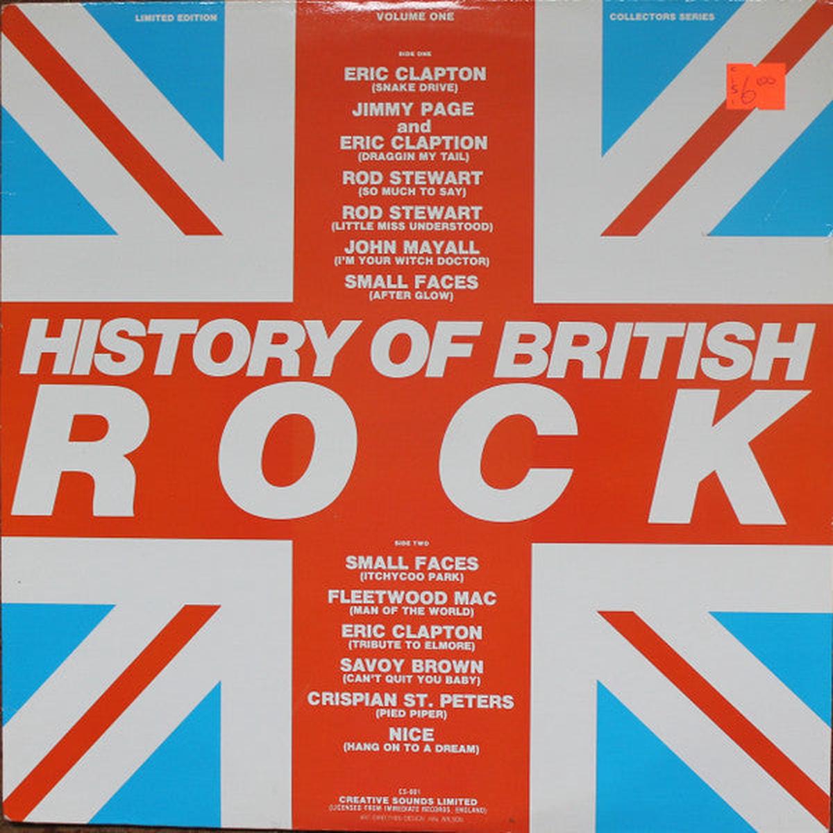 Various - History Of British Rock Volume One (LP, Comp, Ltd) (Very Good (VG))