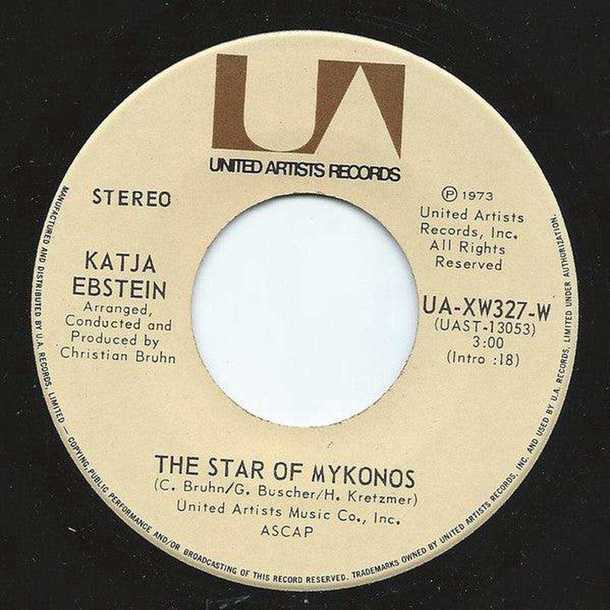 Katja Ebstein 8211 The Star Of Mykonos Without Love 1973