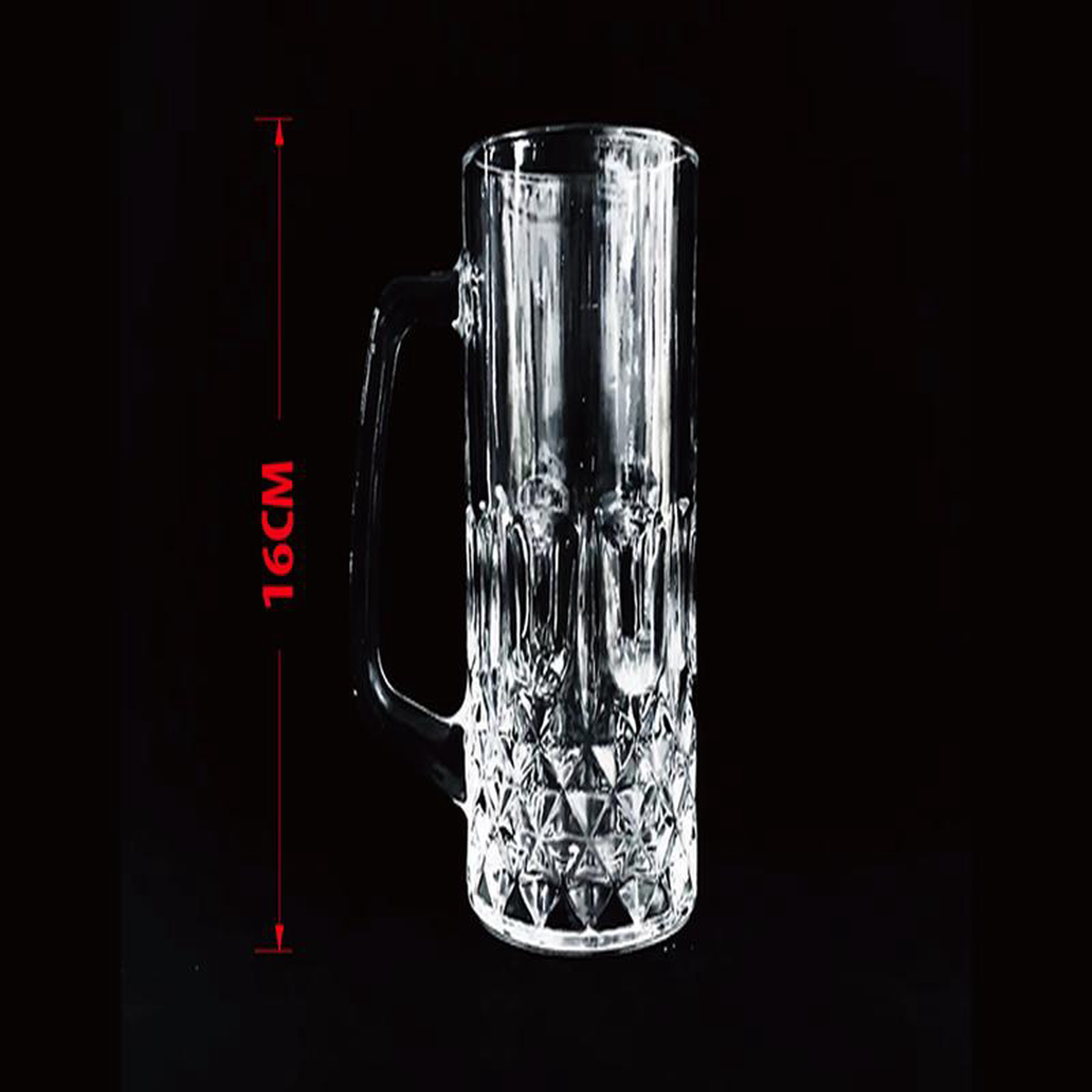 SELF EXPLODING BEER GLASS (16cm) by Wance 8211 Trick