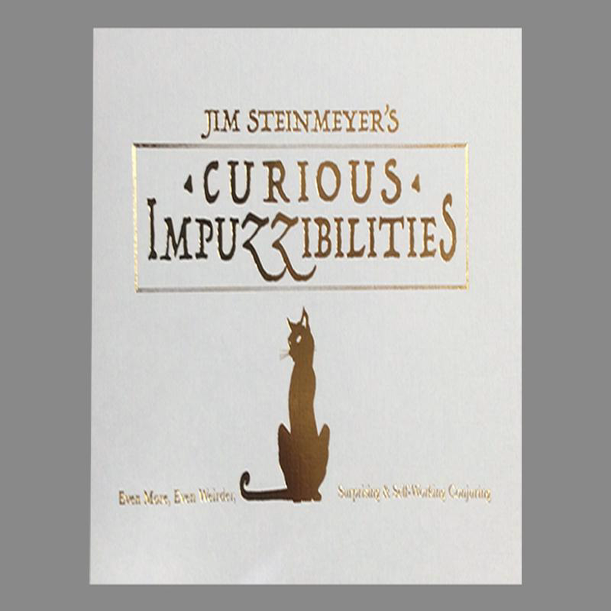 Curious Impuzzibilities by Jim Steinmeyer 8211 Book