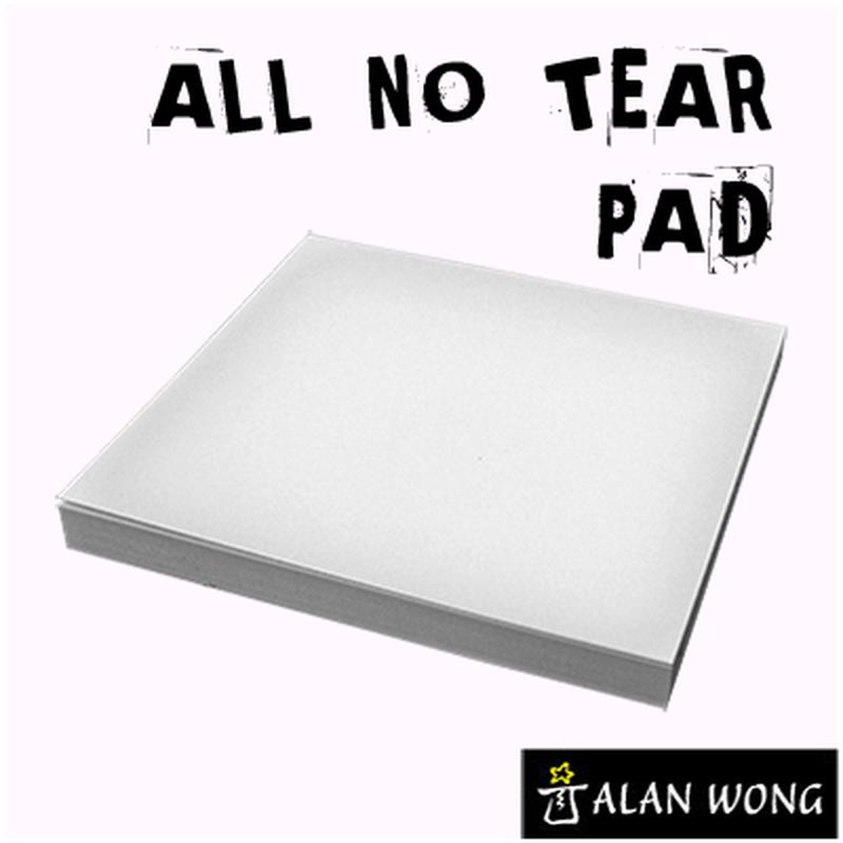 No Tear Pad (Small 35 X 35 All No Tear) by Alan Wong 8211 Trick