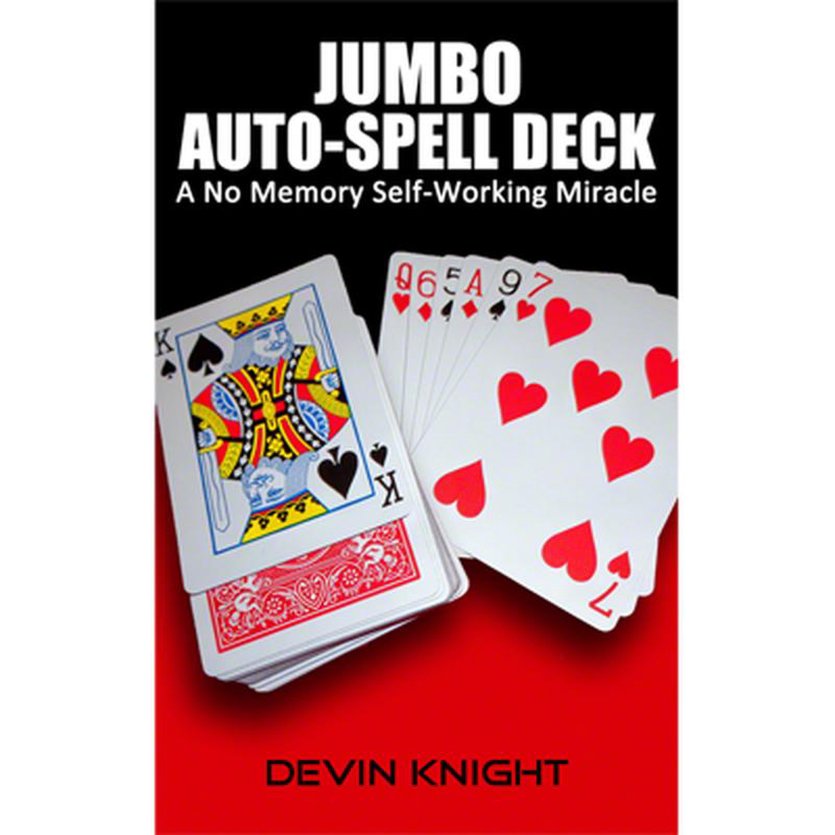 Auto Spell Deck (Jumbo) by Devin Knight 8211 Trick
