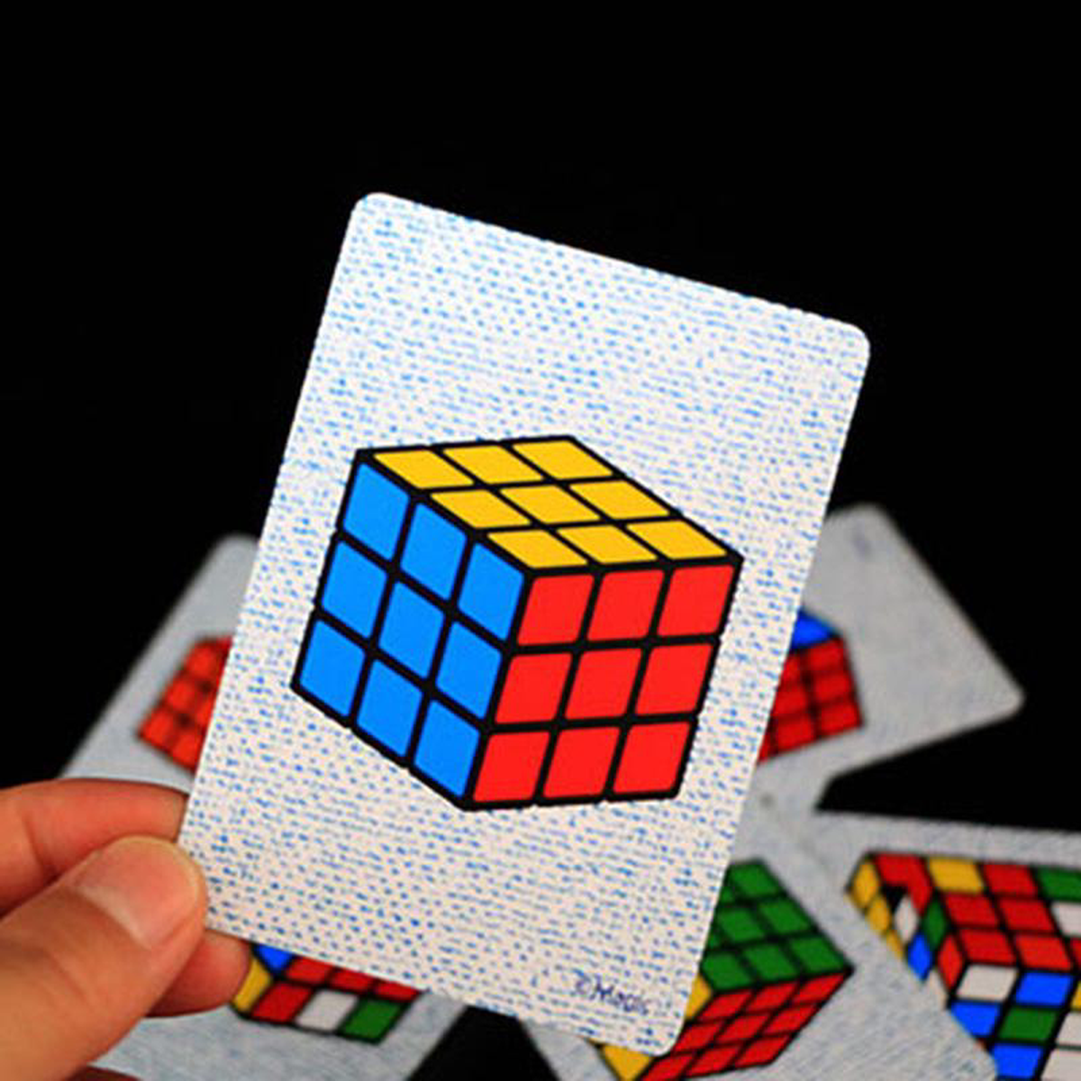 Crazy Cube Card