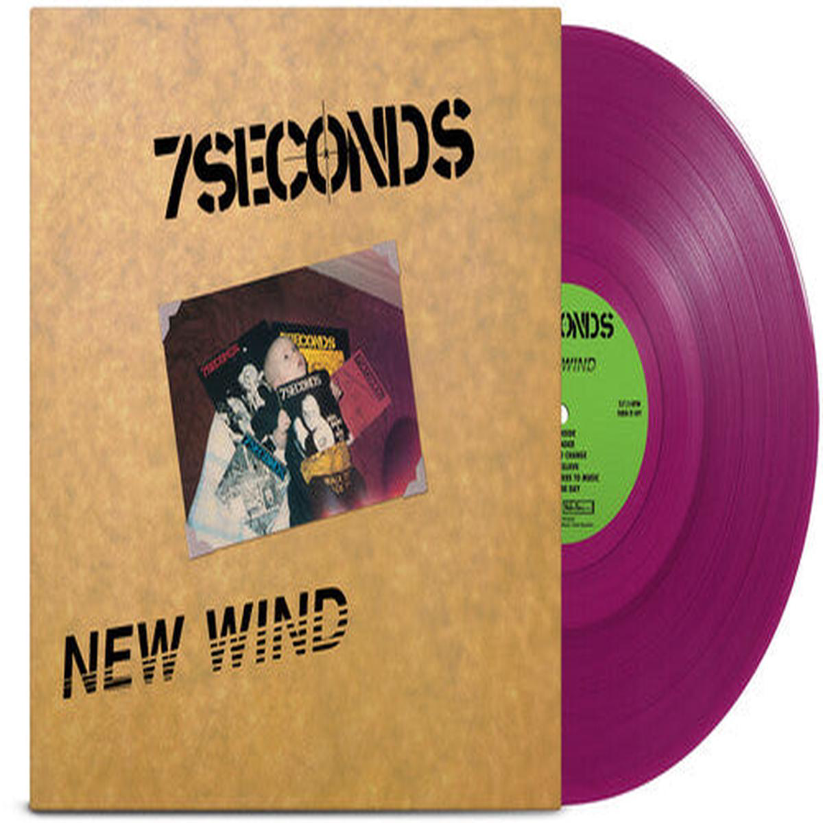 7Seconds 8211 New Wind Change In My Head 2LP (Colored Vinyl Purple)