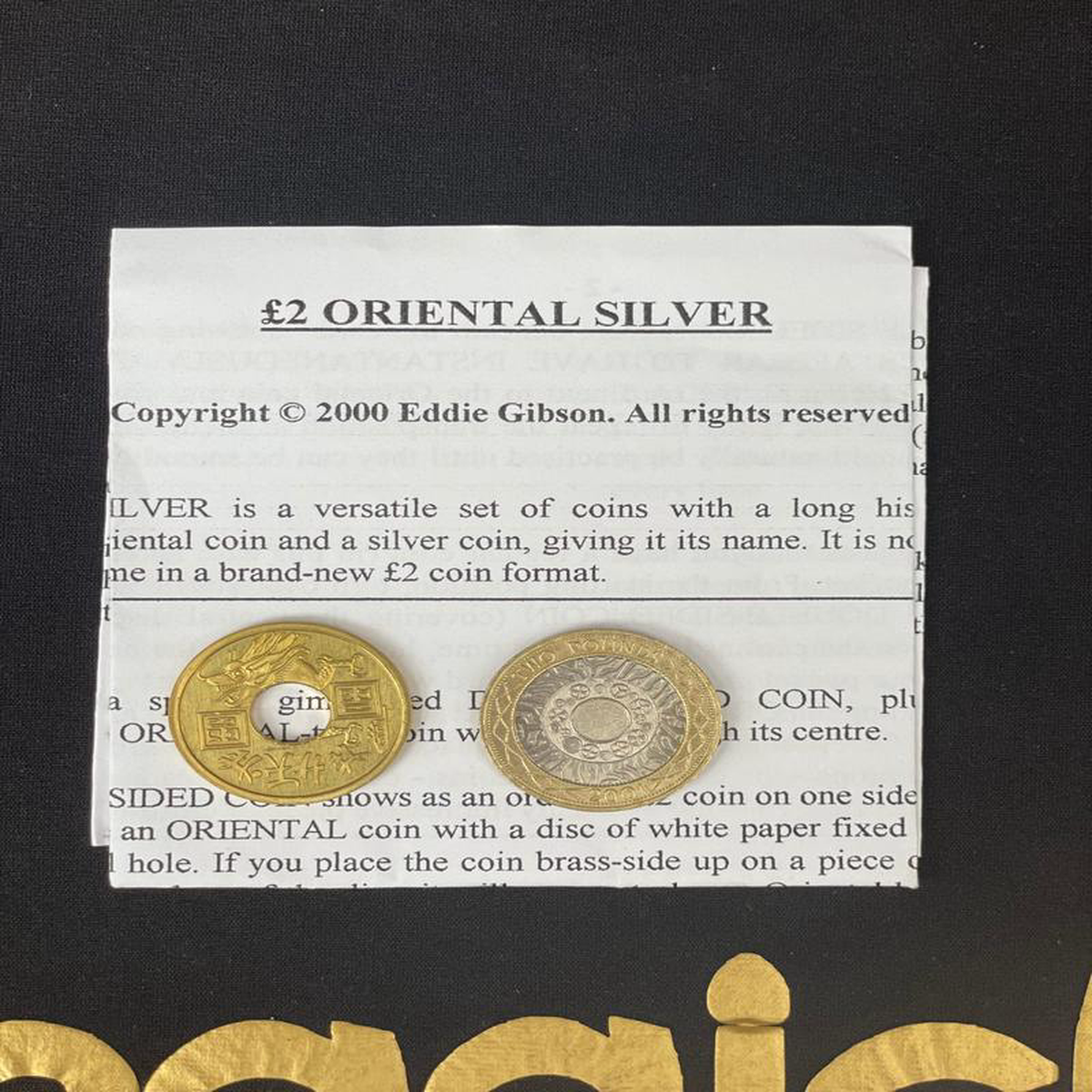 2 Oriental Silver By Eddie Gibson