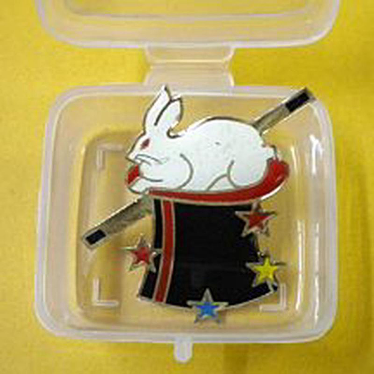 Lapel Pin 8211 Rabbit in Hat