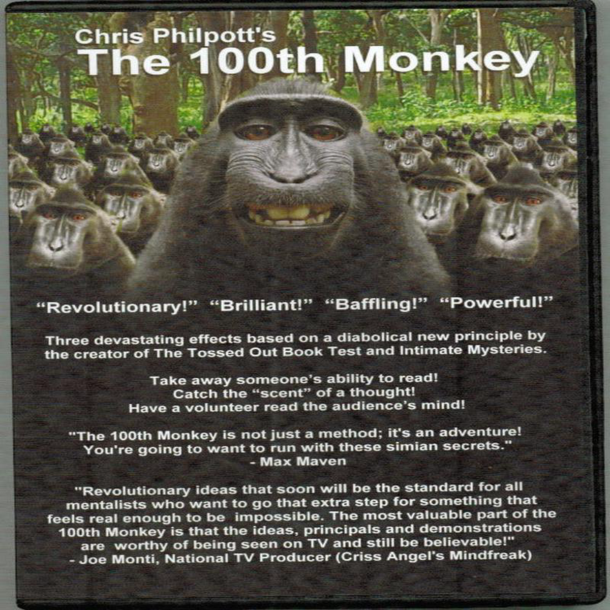 The 100th Monkey by Chris Philpott 8211 Trick