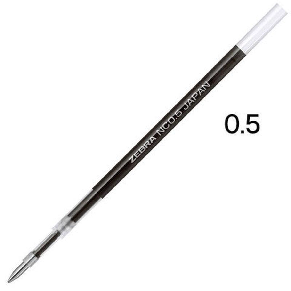 Zebra bLen Emulsion Ink Pen 05 Refill 8211 Black