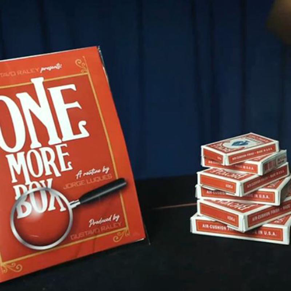 ONE MORE BOX BLUE (Gimmicks and Online Instructions) by Gustavo Raley 8211 Trick