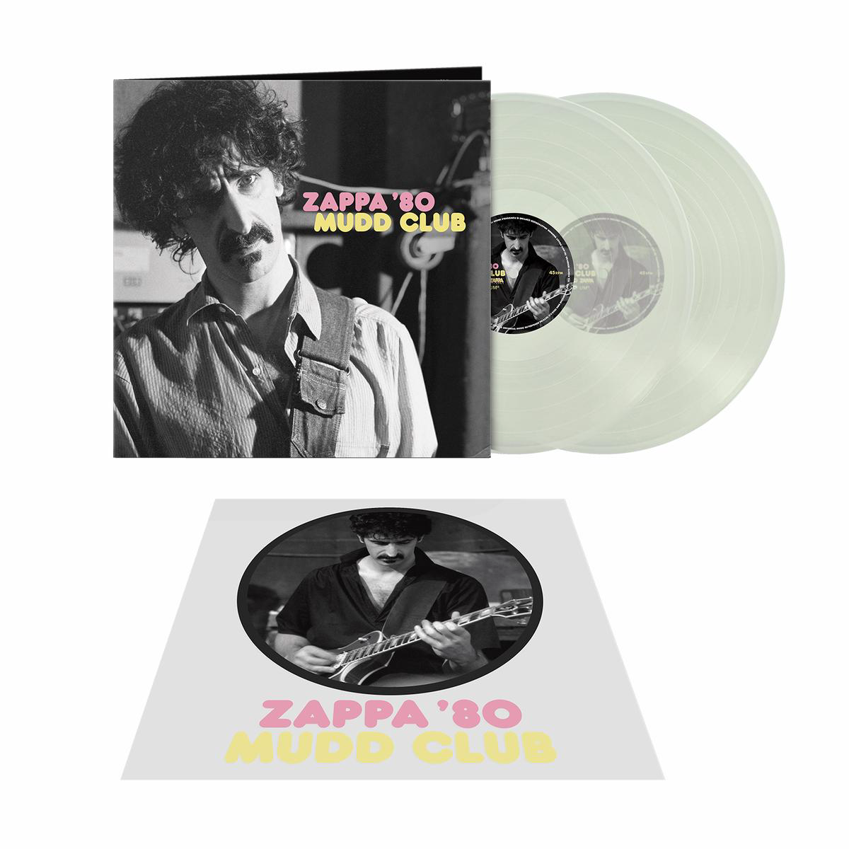 Zappa 80 Mudd Club Exclusive Coke Bottle Green Vinyl 2LP Iron-On Transfer