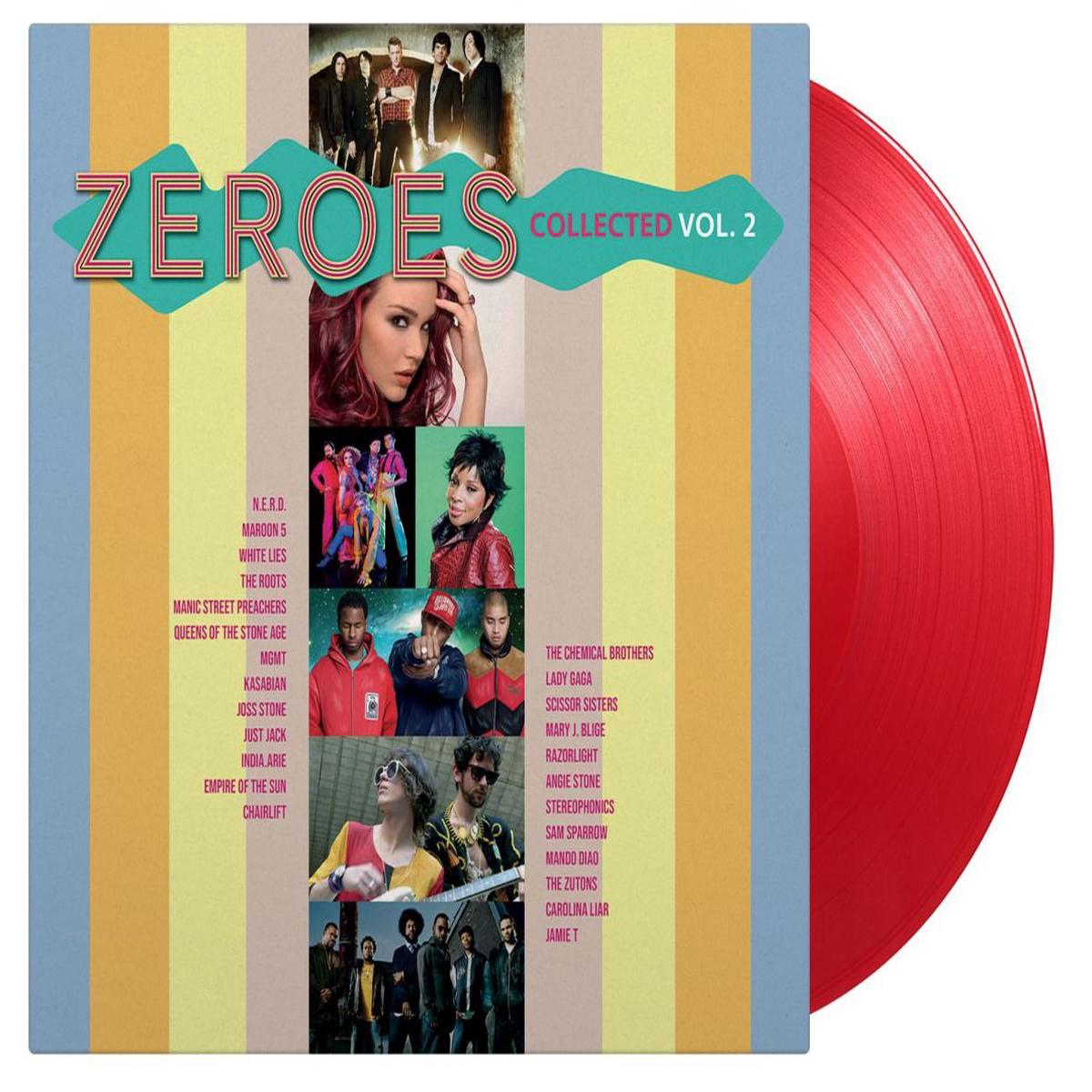 Zeroes Collected Vol 2 Limited Edition Red Vinyl 2LP