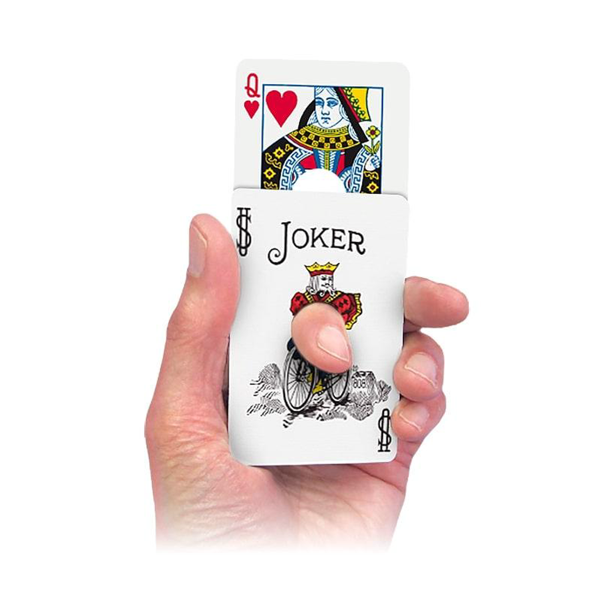 Guillotine Finger Card 8211 Bicycle