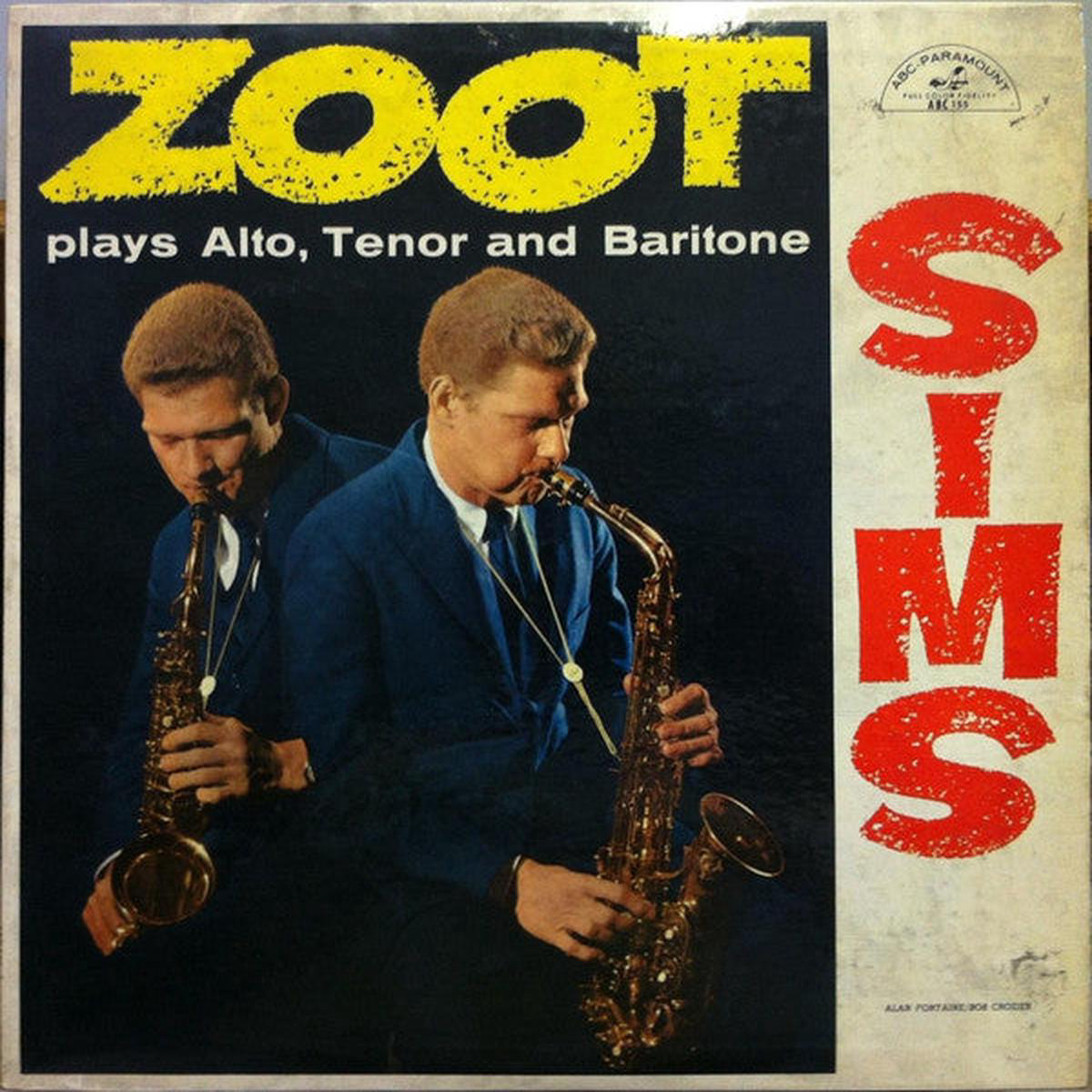 Zoot Sims 8211 Zoot Sims Plays Alto Tenor And Baritone 8211 1957