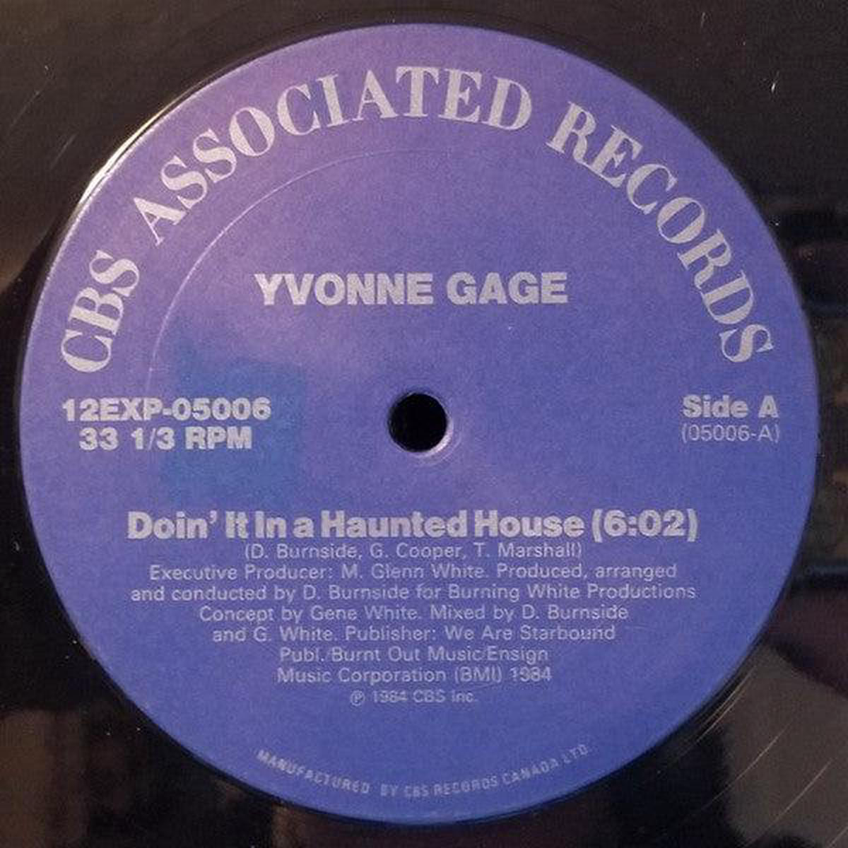 Yvonne Gage 8211 Doin8217 It In A Haunted House 8211 1984
