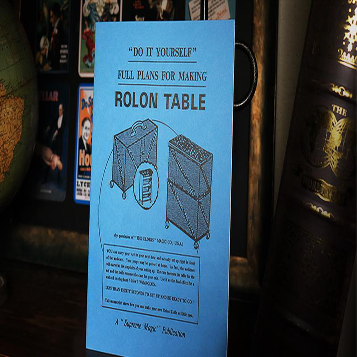 Plans for the Rolon Table 8211 Book